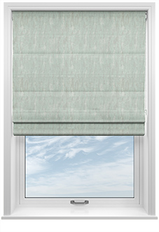 Laura Ashley Whinfell, Duck Egg - Roman Blind